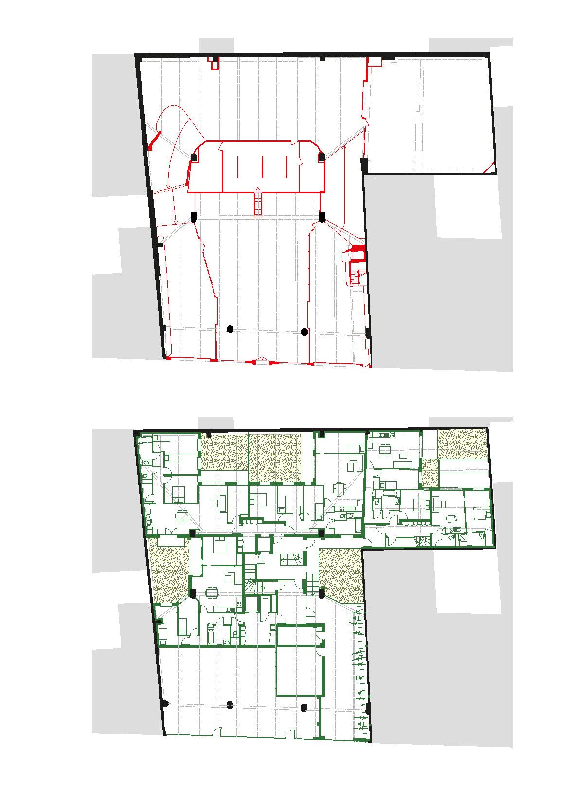 Garage Building into 63 Apartment Building