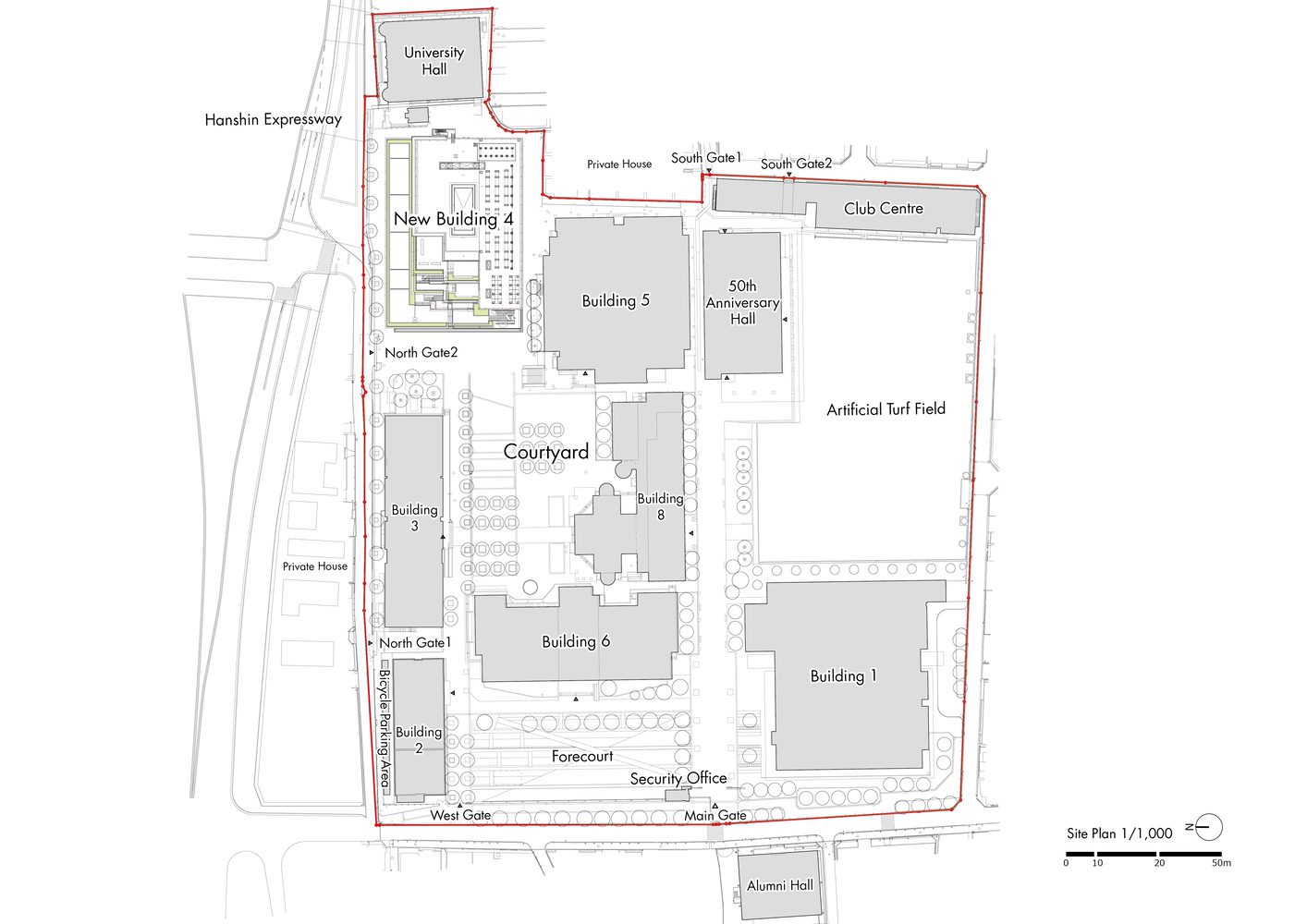 Hannan University Building 4 Nikken Sekkei