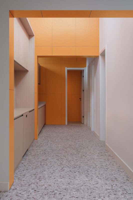 Interior – from entrance to corridor. Image © Zhi Xia5