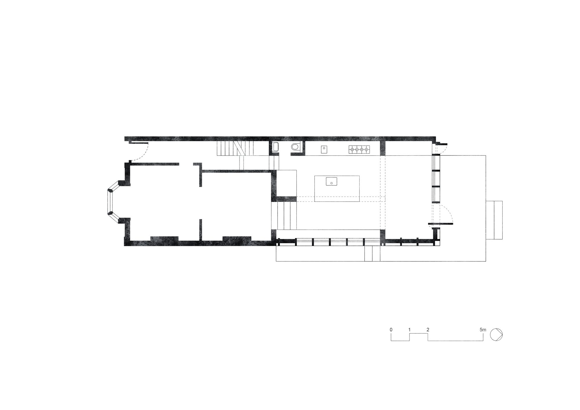 Concrete Plinth House