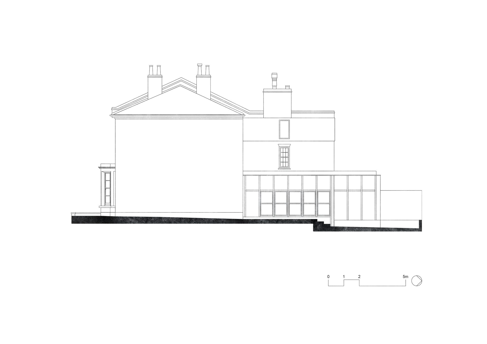 Concrete Plinth House