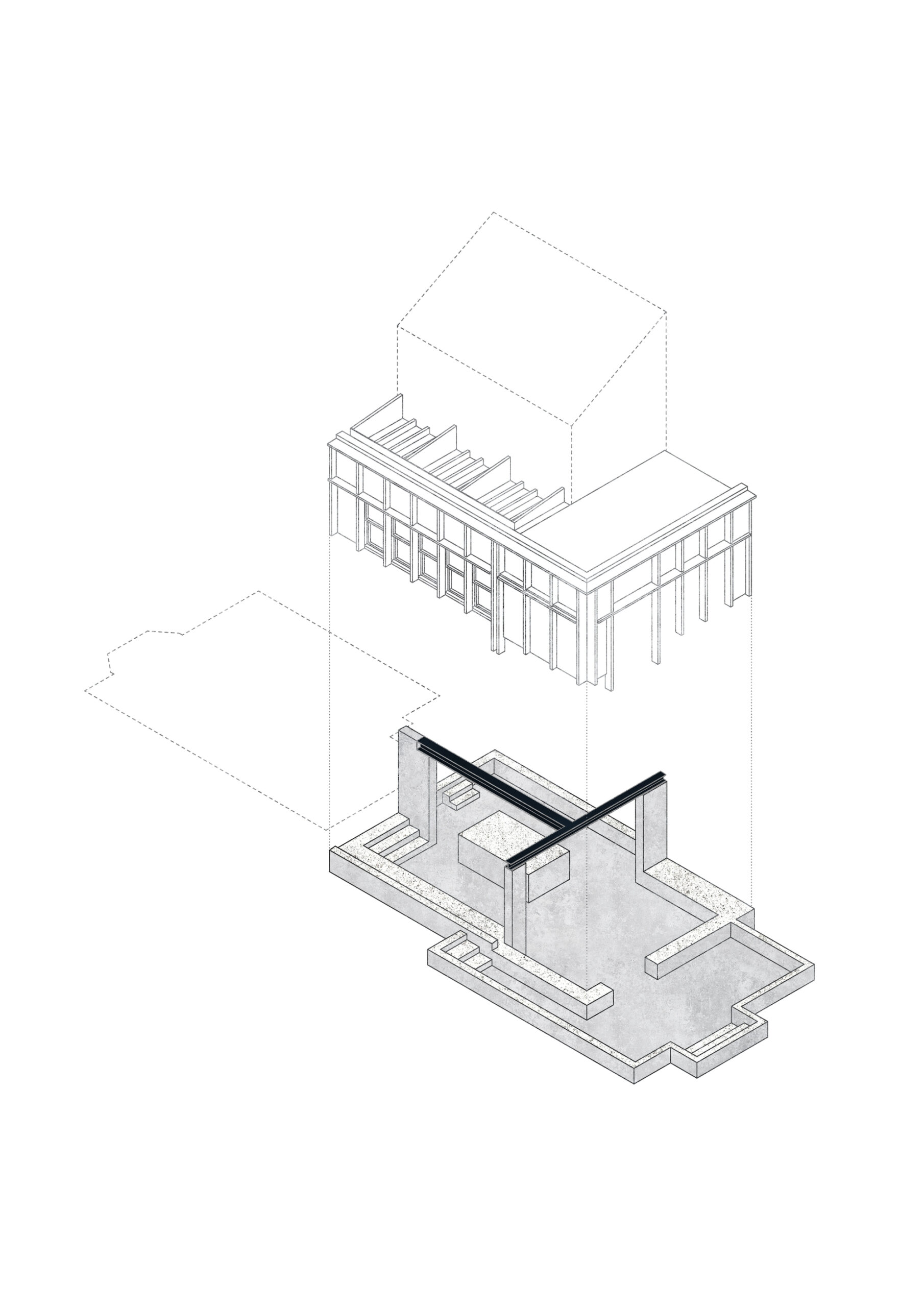 Concrete Plinth House
