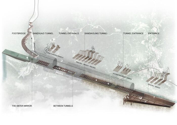 The Dark Line Path | mICHELE & mIQUEL + dA VISION DESIGN