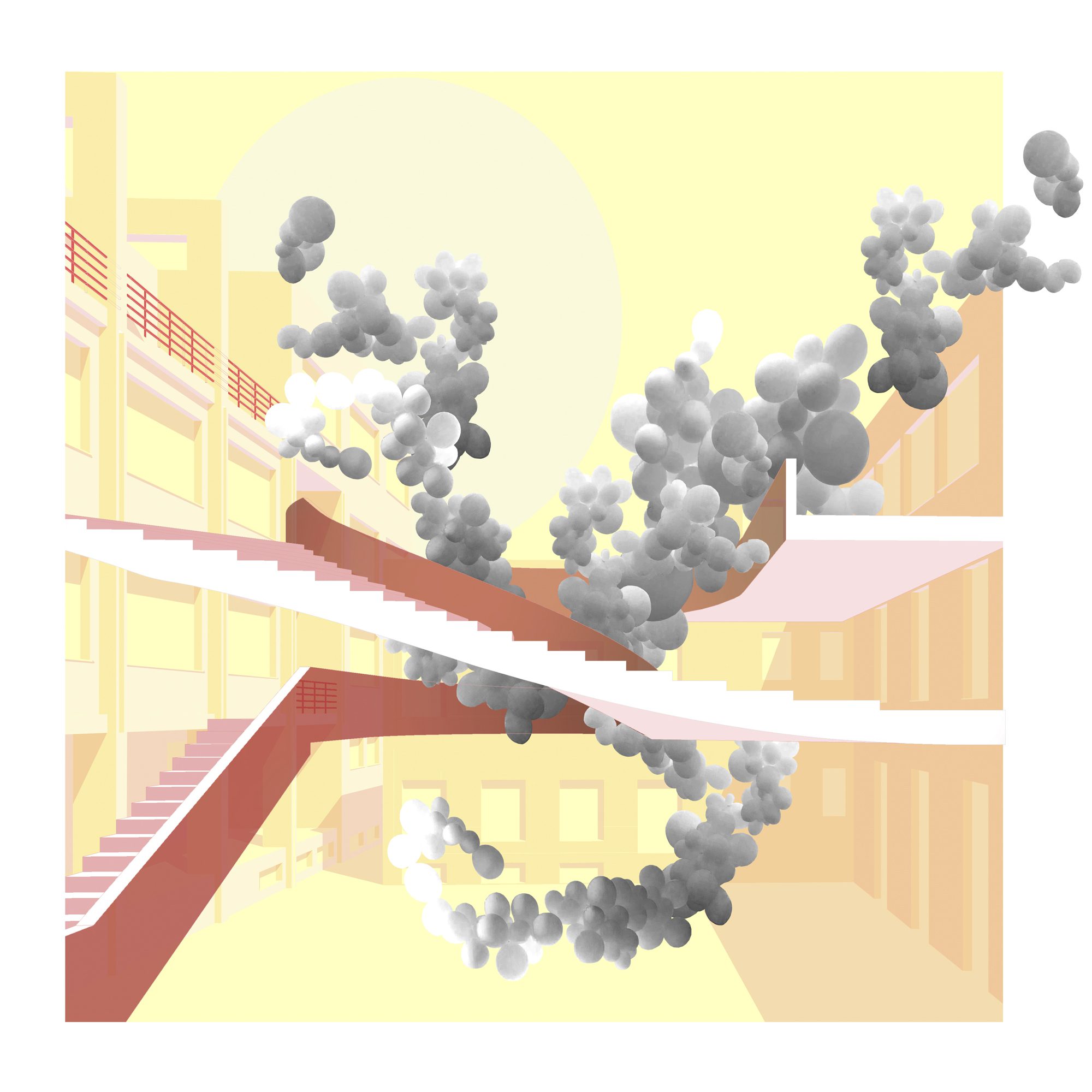 Improvement in the Courtyards of the University of Malaga