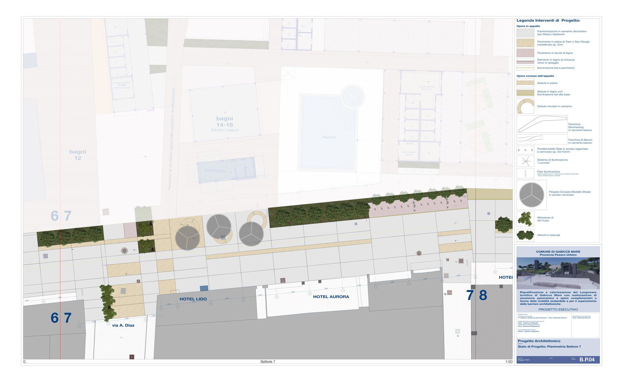 Gabicce Mare Seaside Promenade