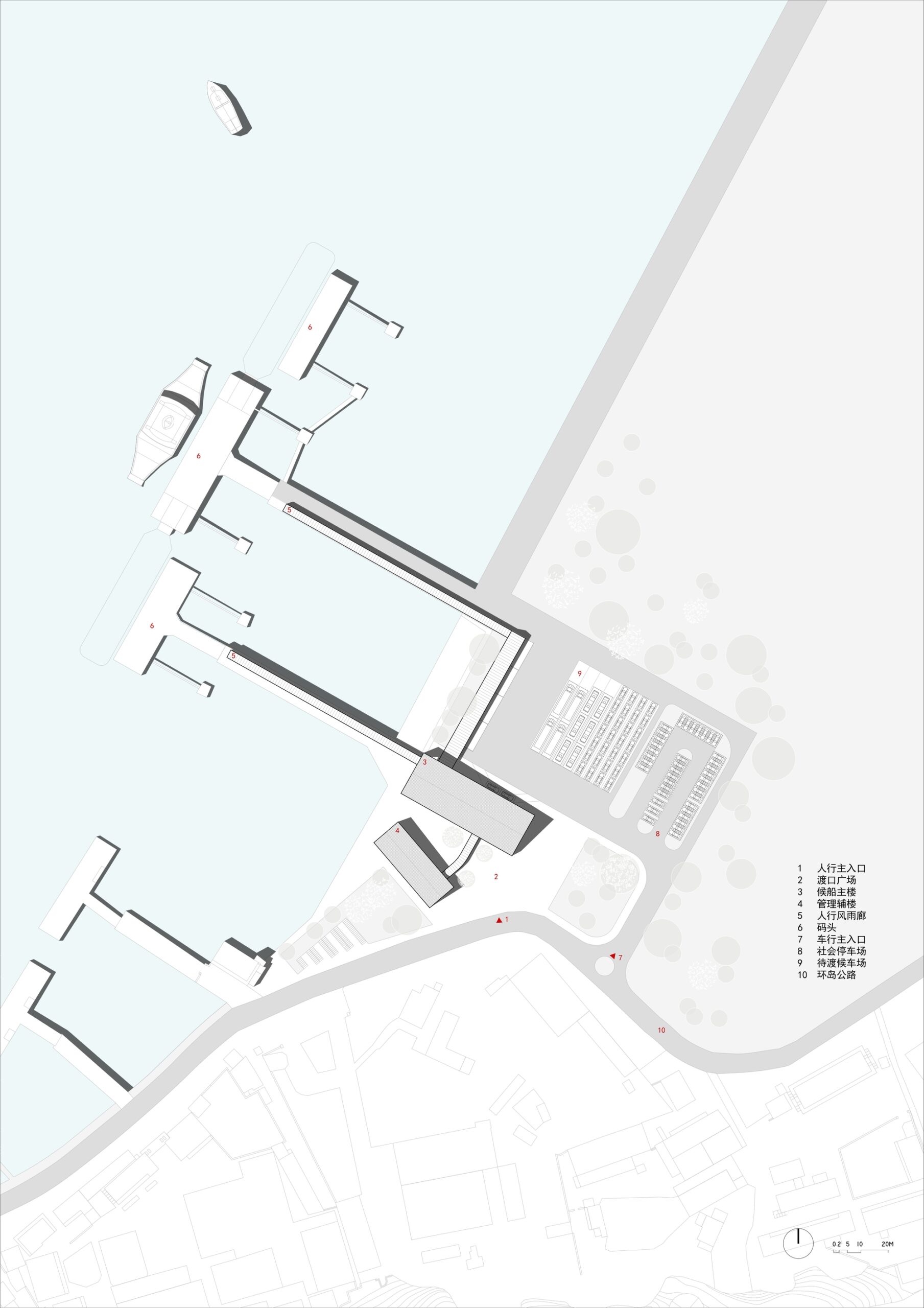 Xiazhi Ferry Terminal, Xiazhi Island