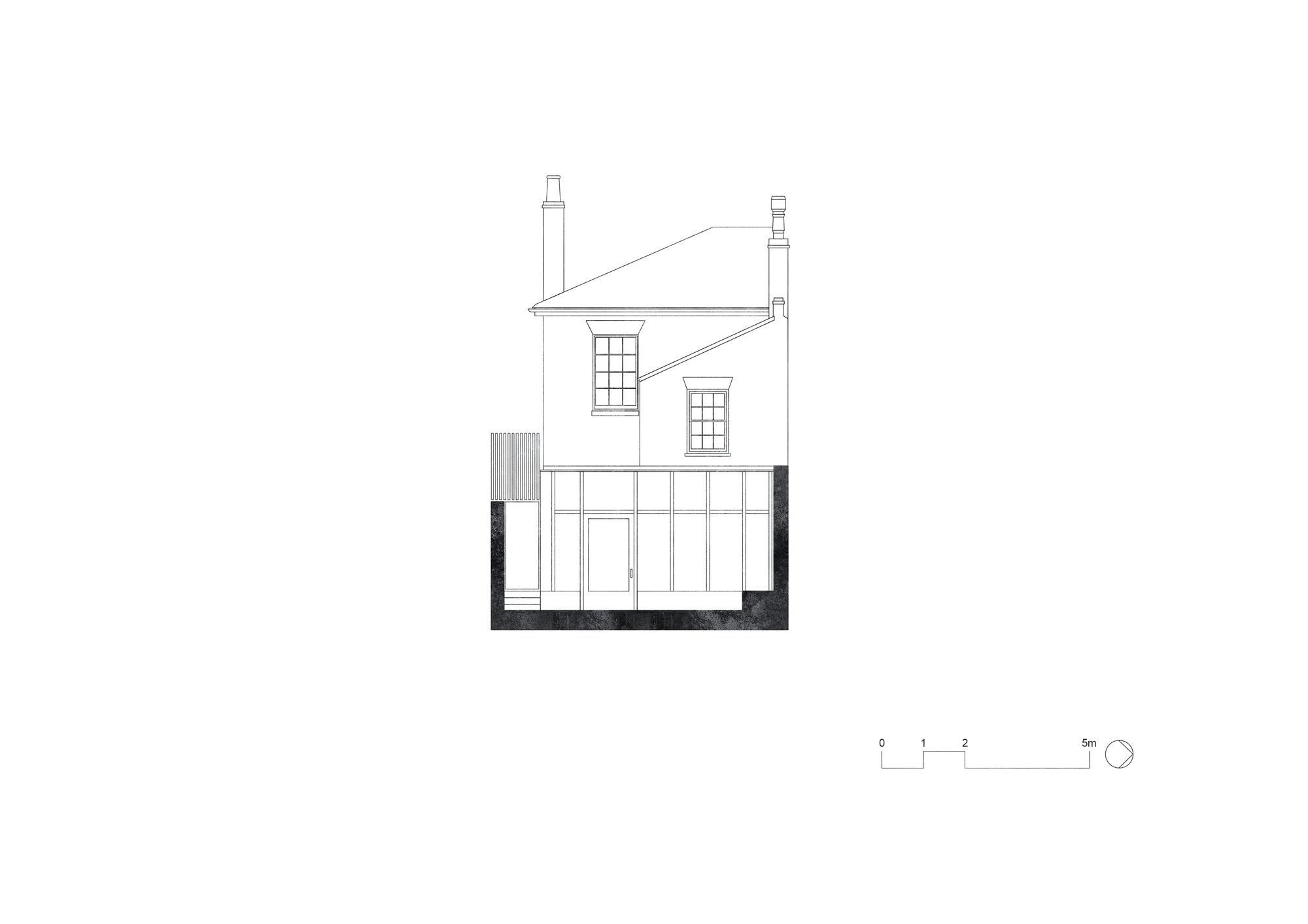 Concrete Plinth House