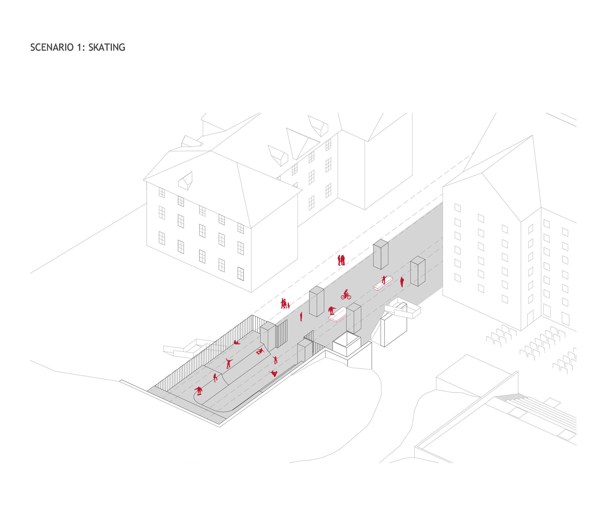 Skatepark Under Fabiani Bridge