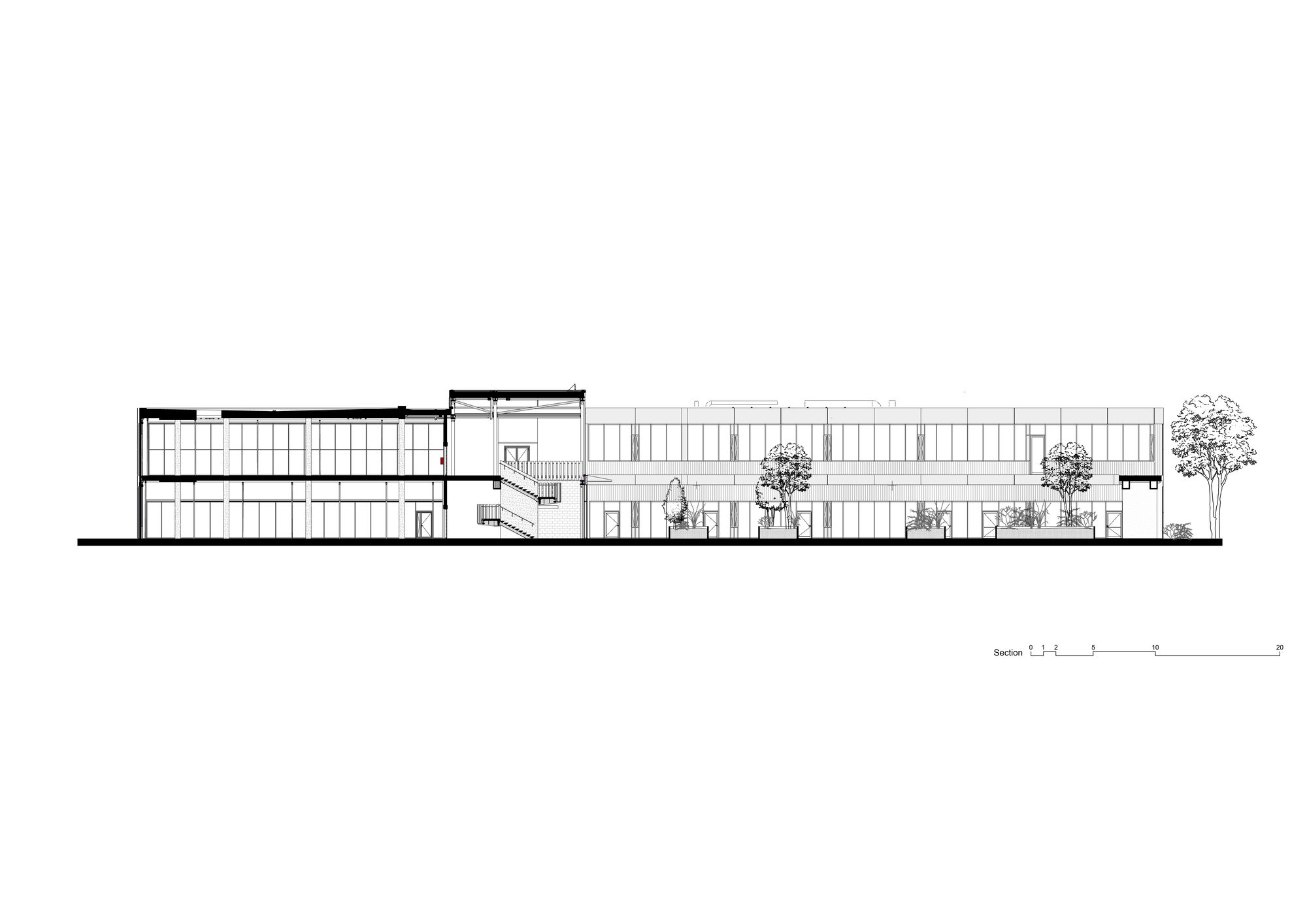 Courtyard Mixed-Use Building