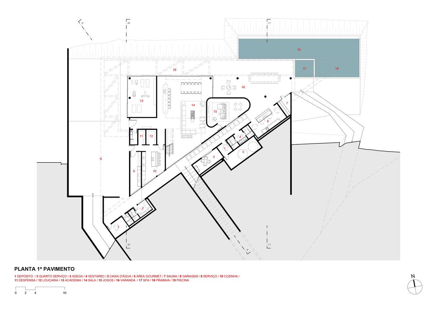 Tangram House TETRO Arquitetura