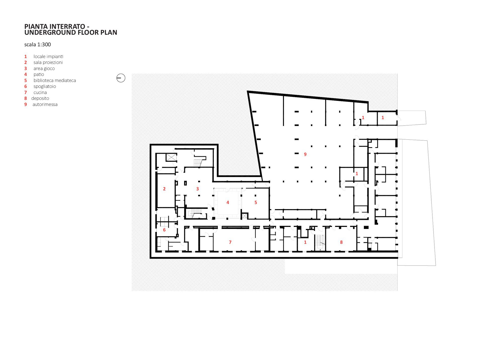 Conversion of Ex-Tribunale in sheltered accommodation