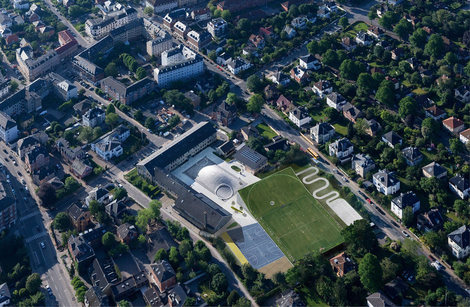 Sports & Arts Expansion at Gammel Hellerup Gymnasium