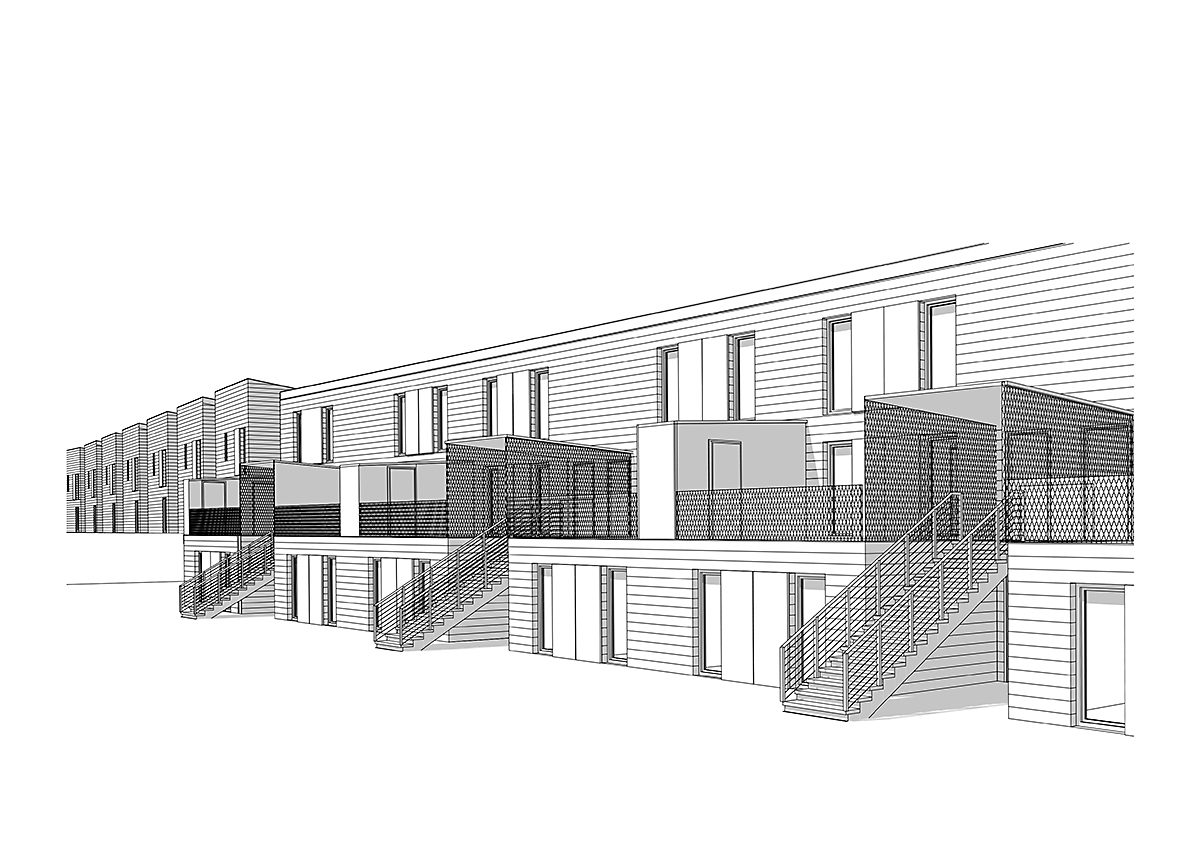 60 Social Housing Apartments in Rive-De-Gier