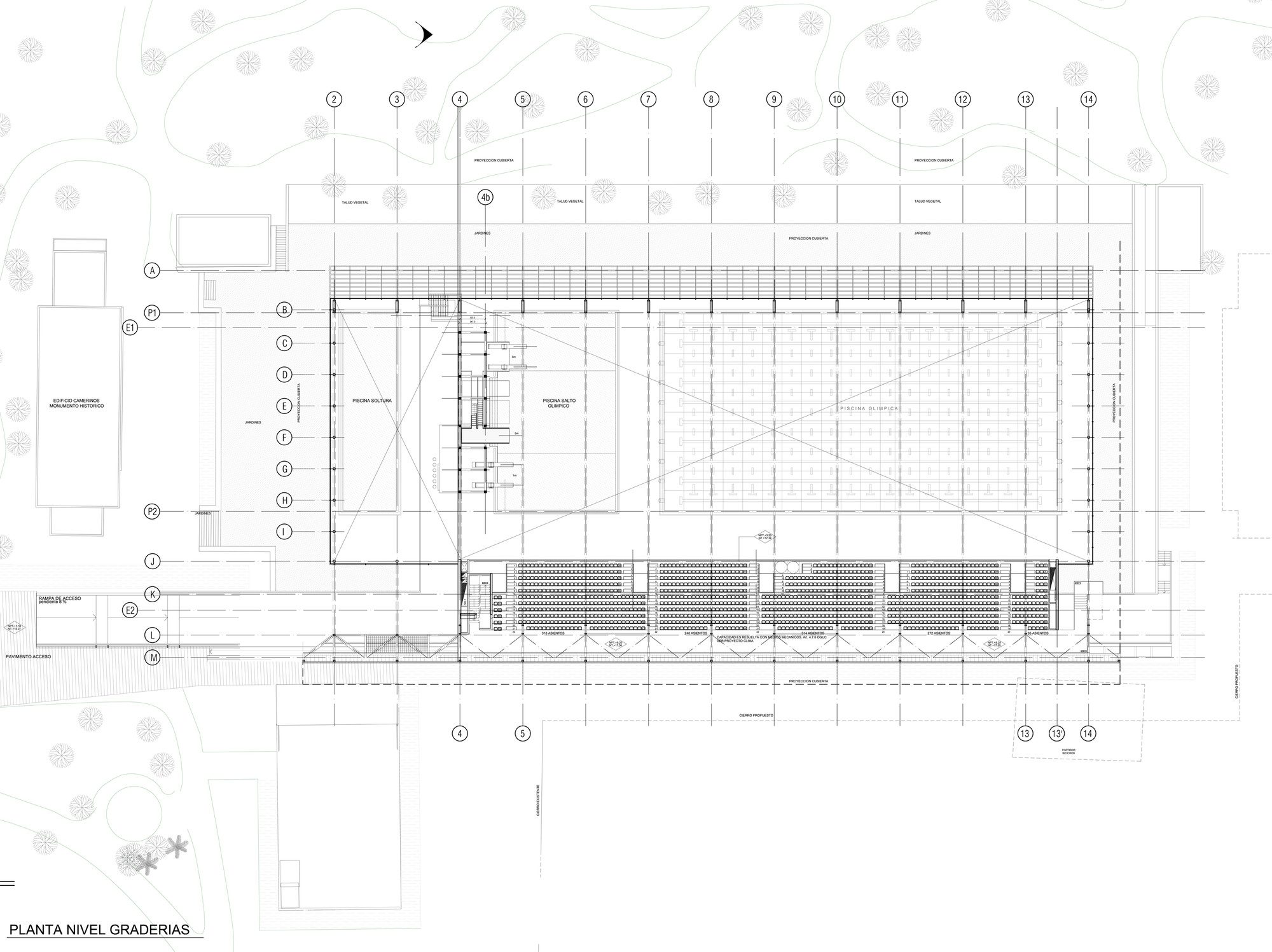 Bleacher Level Plan12