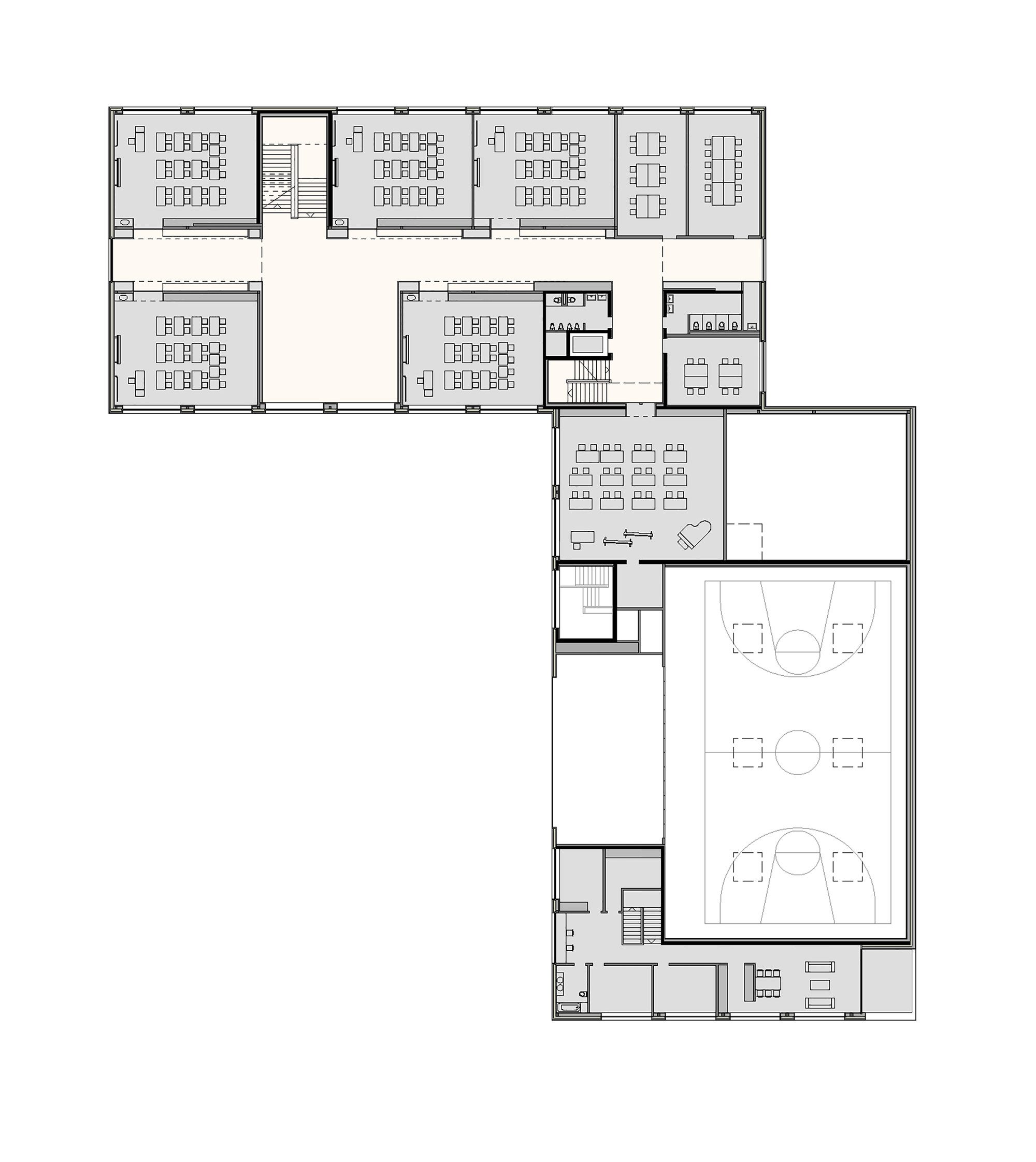 Multipurpose Sports Hall and Secondary School Collège du Léman