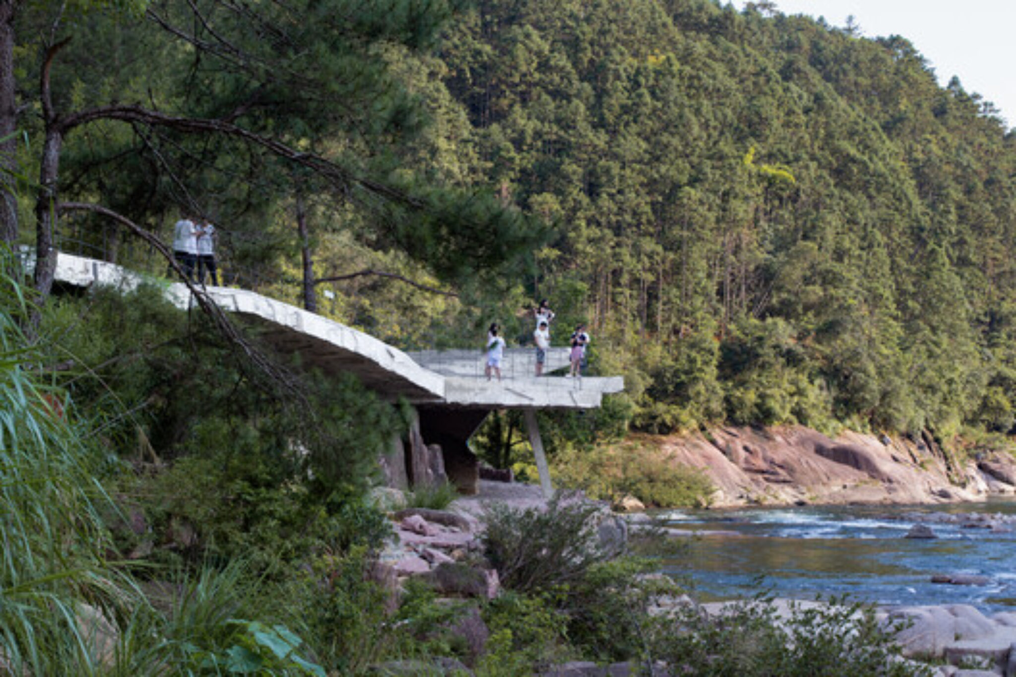 Fujian Wuyi Mountain National Park Moon Bay Observation Deck | CLAB ...