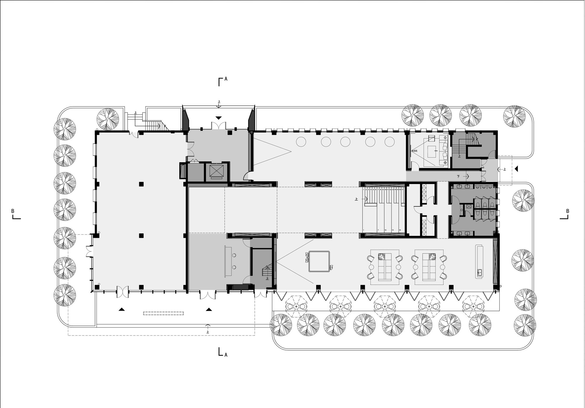 Plan 1F. Image Courtesy of DUTS design42