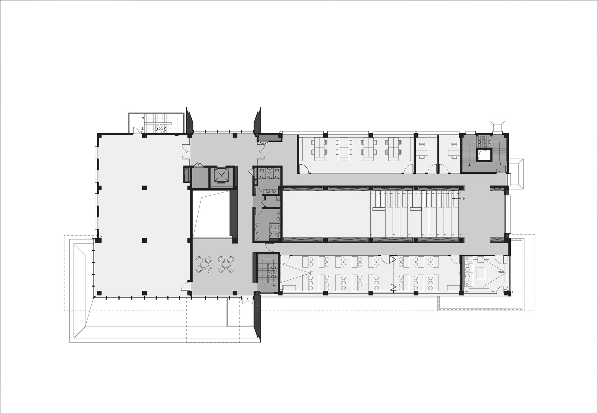Plan 2F. Image Courtesy of DUTS design43