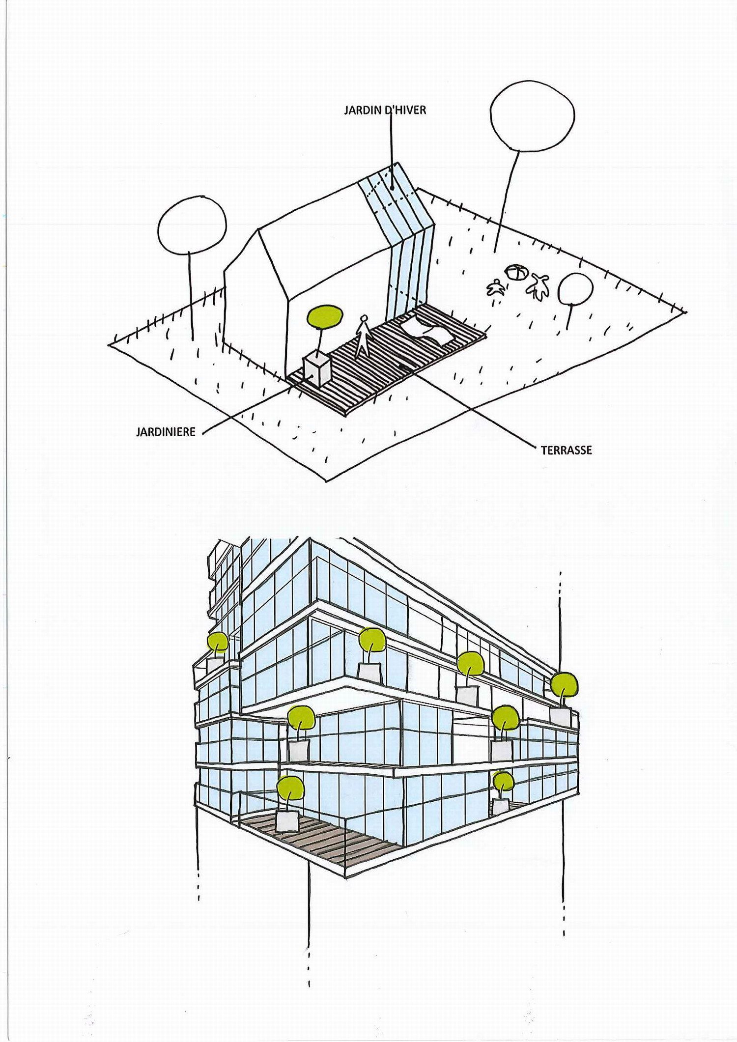 151 dwellings in ZAC du Pré Gauchet