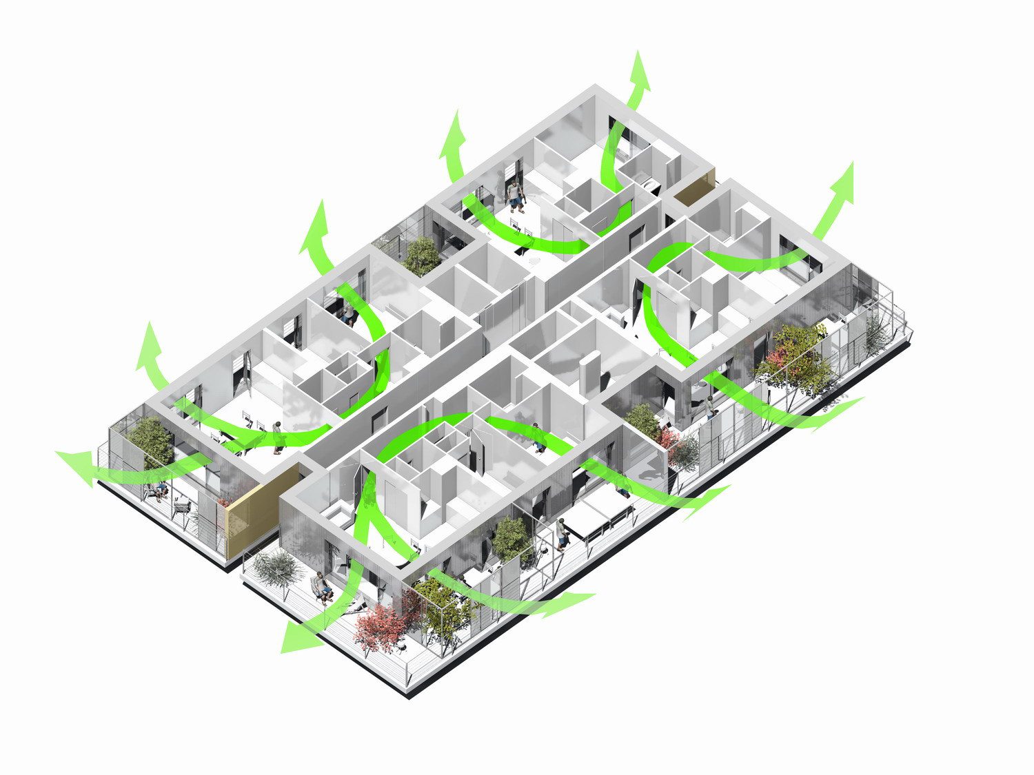 151 dwellings in ZAC du Pré Gauchet