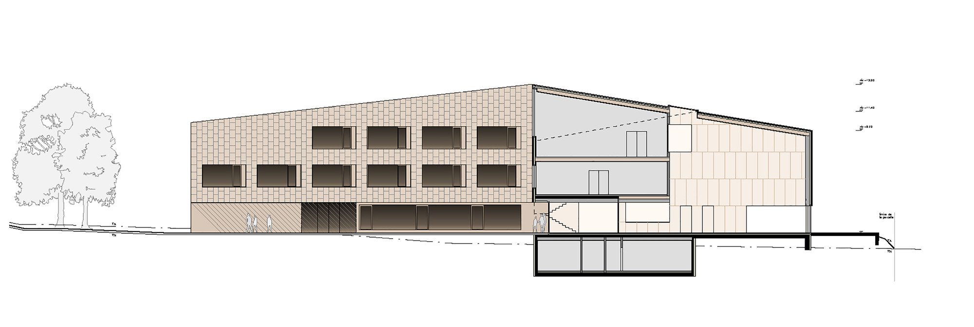 Multipurpose Sports Hall and Secondary School Collège du Léman