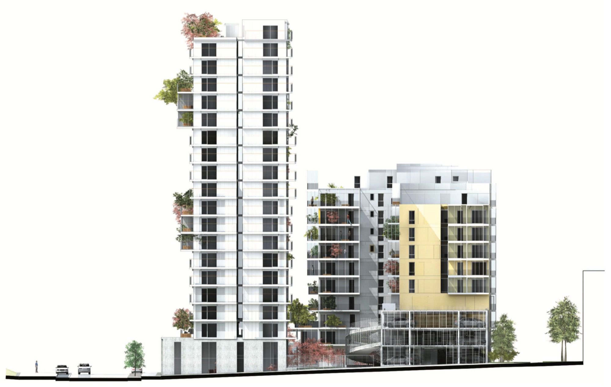 151 dwellings in ZAC du Pré Gauchet