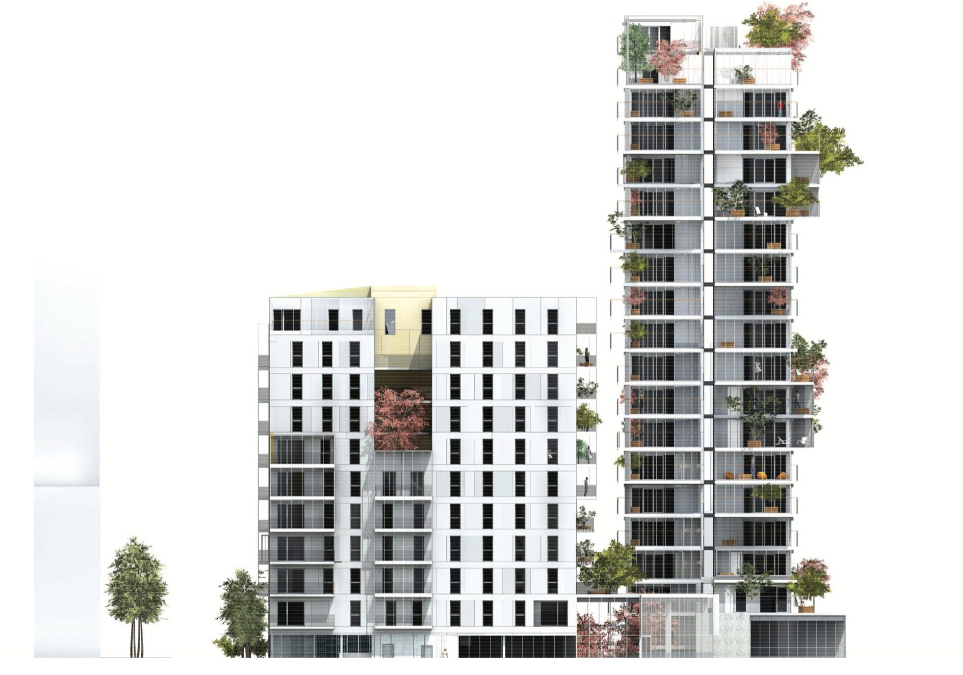 151 dwellings in ZAC du Pré Gauchet