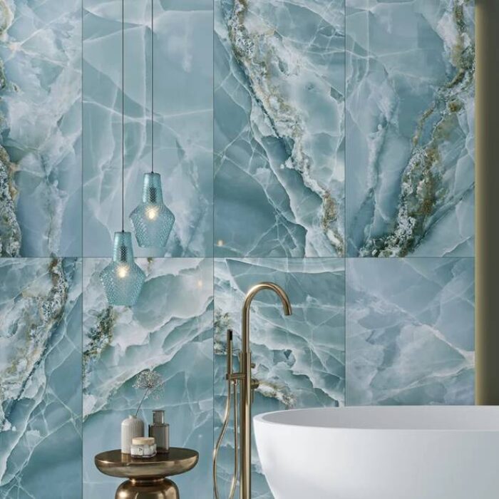 Green 24x48 Lappato Porcelain Large Format Tile