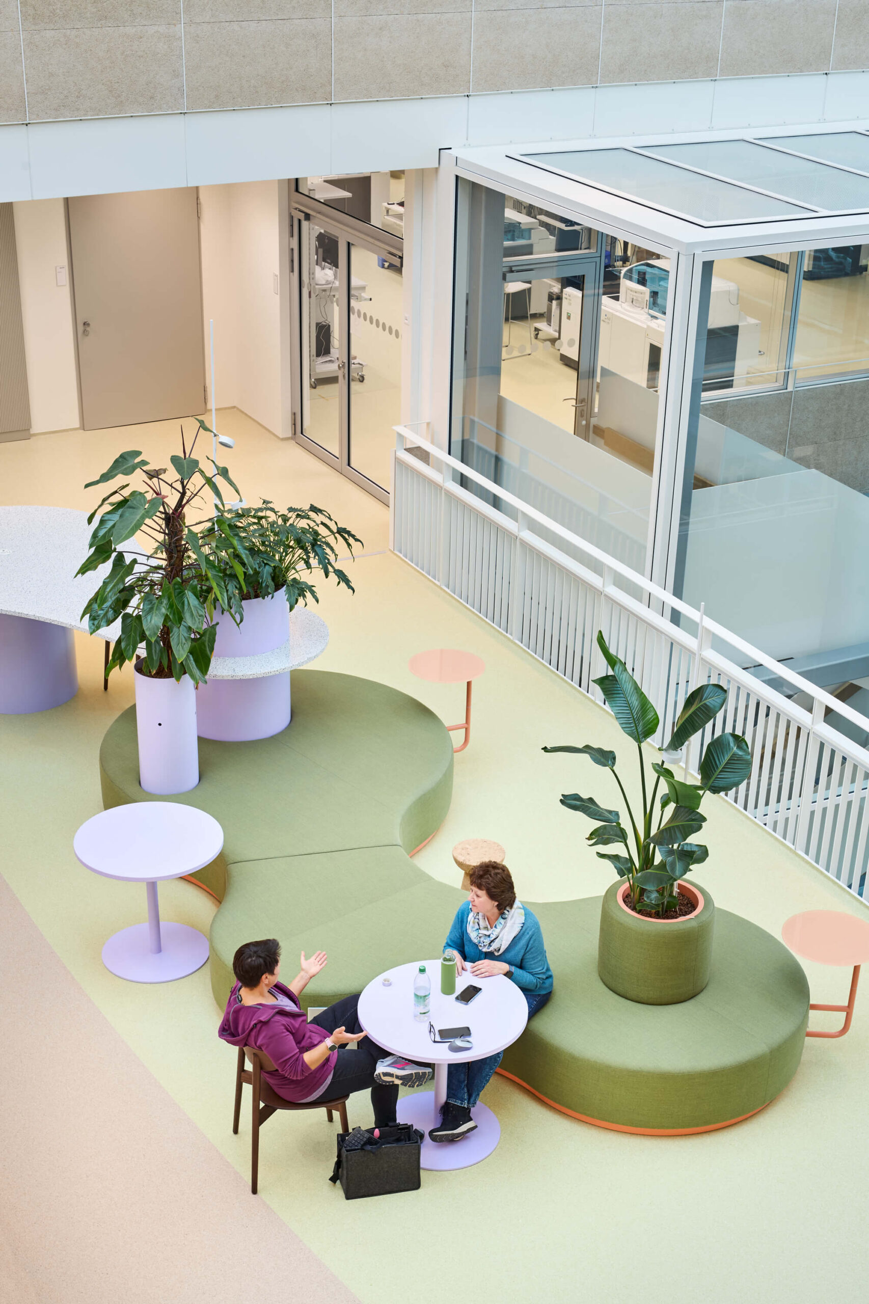 Roche Diagnostic Center Interior