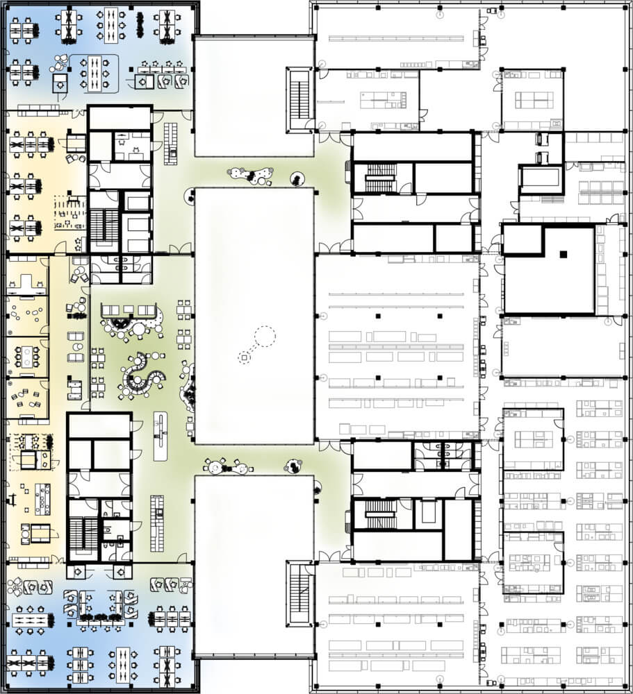 Roche Diagnostic Center Interior