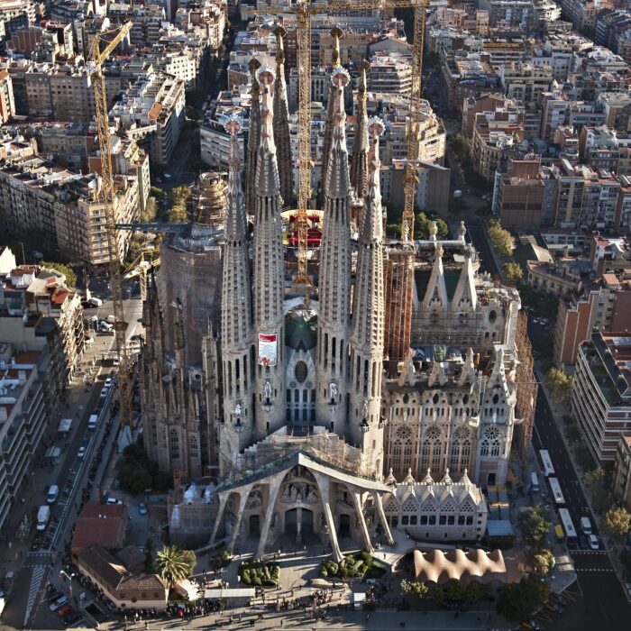 The Nativity Facade ©Expiatory Temple of the Sagrada Família