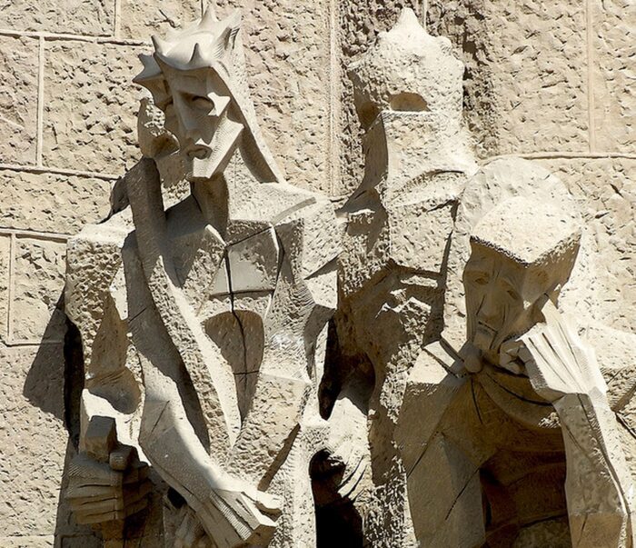 Passion Facade sculpture © Eugene Zhukovsky