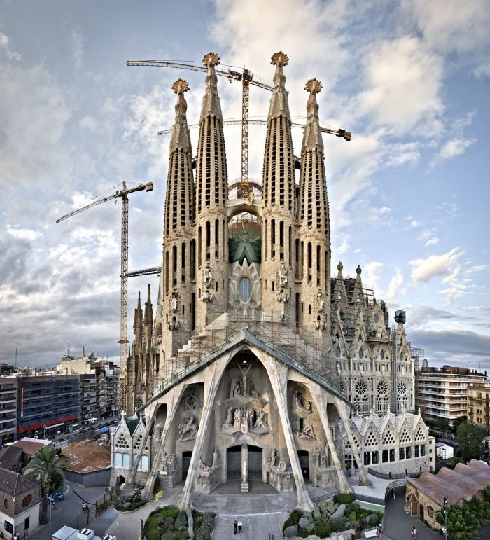 The Passion Facade ©Expiatory Temple of the Sagrada Família