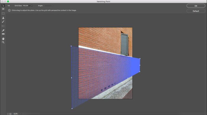 vanishing points work in CAD and photography