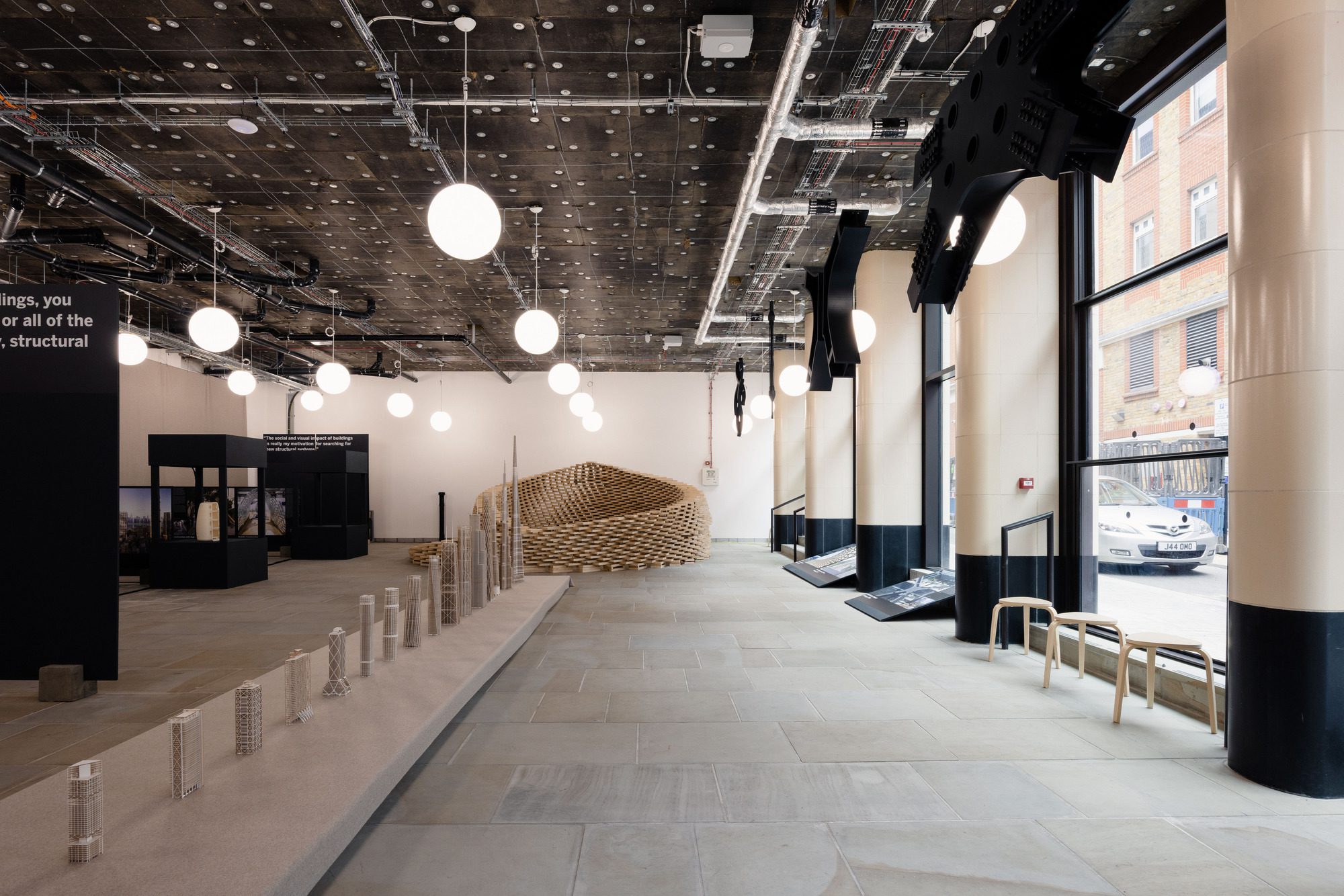 Ben-Avid project by Atelier Aveta displayed in the Buenos Aires Biennial central exhibition