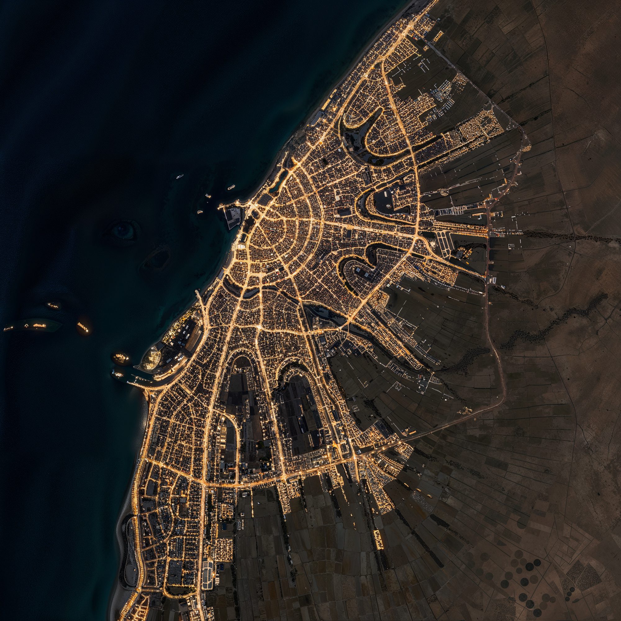 Historic Benghazi Old Town district in the 2050 masterplan