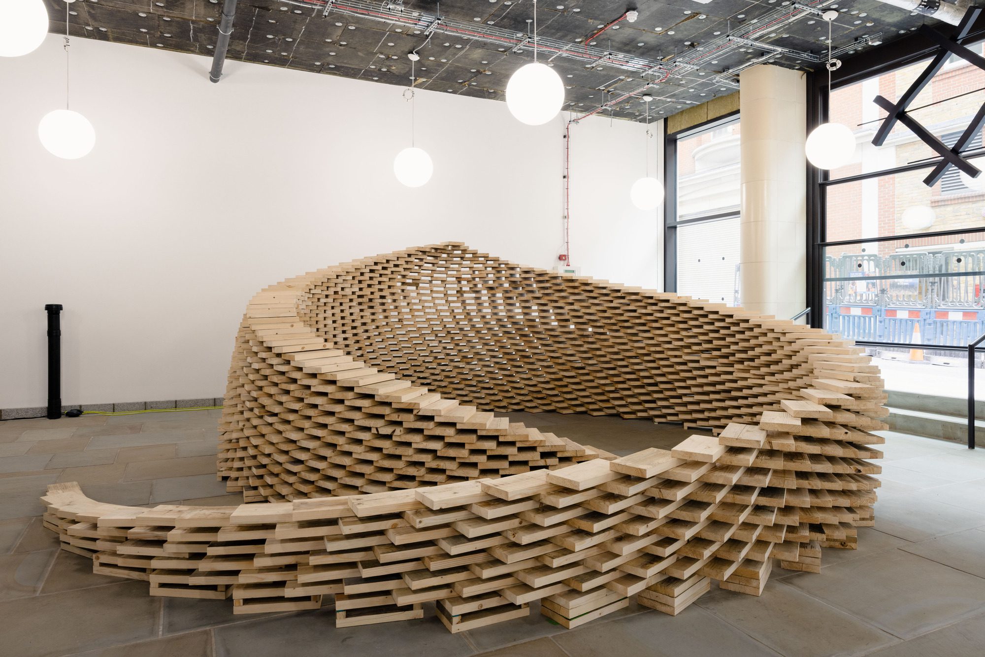 Change exhibition marking 40 years of SOM London during London Design Festival 2026