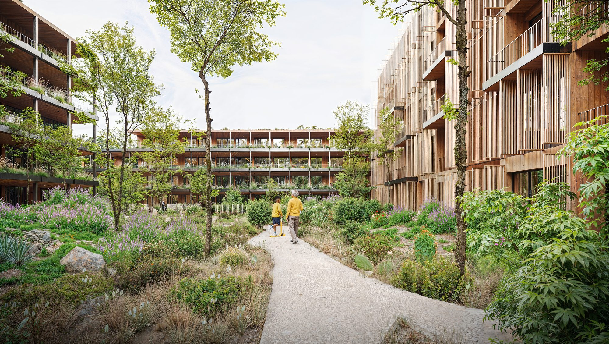 Rendering of Sa Casa below-market rental apartments in Ibiza by Stefano Boeri Architetti