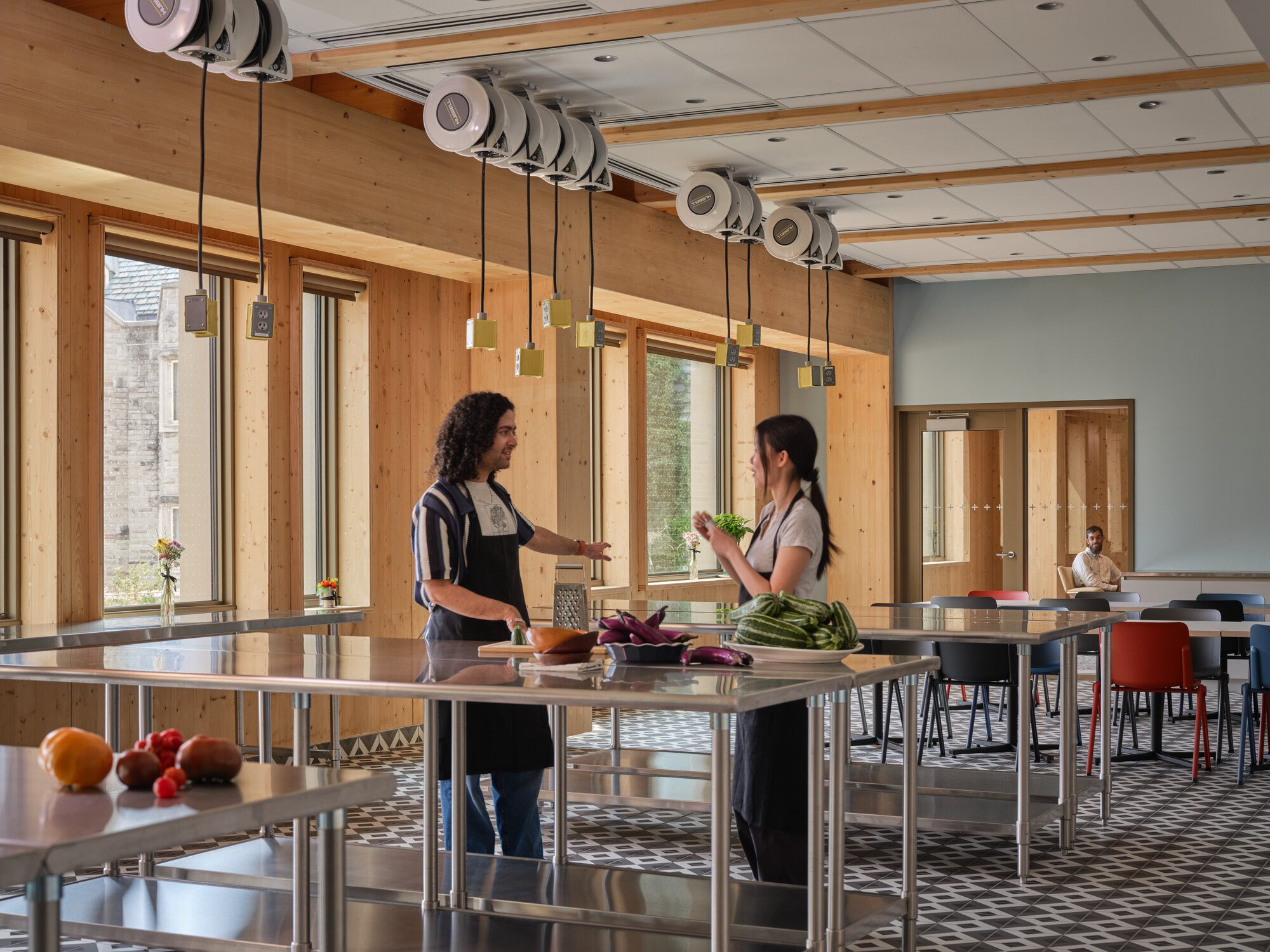 Barrier-free dorm room designed for accessible student living