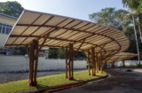 Shade School Playground Pavilion | Blue Temple