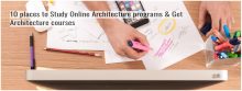 10 places to Study Online Architecture programs & Get Architecture courses
