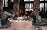 3D print over Game of Thrones actress in Quaquaversal collection | Iris Van Herpen