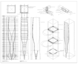 CAD Drawings of 1000 Museum Designed by Zaha Hadid Architects Reveal Its Structure