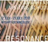 AA ATHENS VISITING SCHOOL : RESONANCE