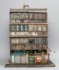 Amazingly Realistic Urban Architectural Model by Australian Miniaturist Artist from Basic Materials