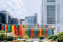 “Archifest 2016 Pavilion” has been built using construction materials | DP Architects
