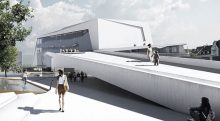 Architectonic Landscape of the Beethoven Concert Hall | Snøhetta