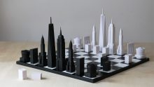 Architectural Landmarks of New York City Featured in New Chess Set by Skyline Chess