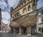Bamboo Façade at the Frankfurter Kunstverein | Artist Joko Avianto