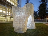 “Bloom” , The 9-foot-tall 3d printed Pavilion